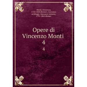   , Giovanni, ed,Maggi, Giovanni Antonio, 1791 1865,Homer Monti Books