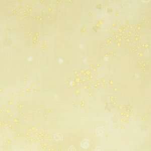   Burch Holiday Celebrations Glitter Cream Gold Metallic Fabric Yardage