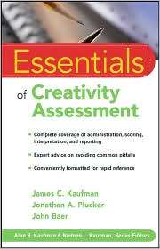 Essentials of Creativity Assessment (Essentials of Psychological 