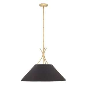 Quoizel LSP1826NR1 Natural Brass / Black Epoch Contemporary / Modern 3 