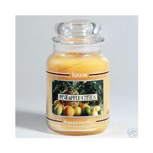  22OZ PINEAPPLE CITRUS YANKEE CANDLE: Home & Kitchen