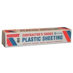   ML Polyethylene Clear Plastic Sheeting CF0610 50C: Home Improvement