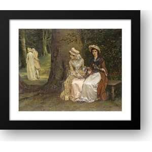 Unrequited Love   a Scene From Much Ado About Nothing 30x26 Framed Art 