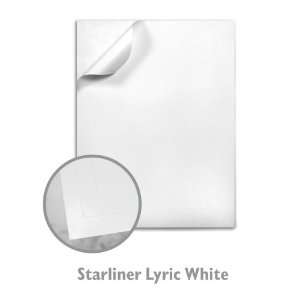  Starliner Digital Lyric White Label Sheet   200/Carton 