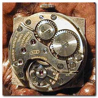 cal. 415 · GRUEN veri thin 10K GF wristwatch · ca. 1950  