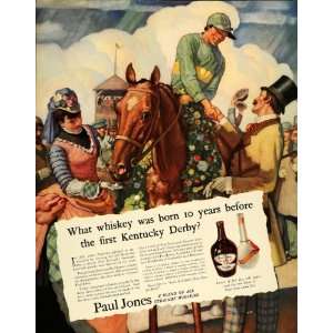   Derby Paul Jones Aristides   Original Print Ad