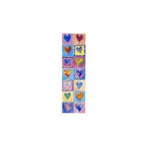    Yair Emanuel Decorative Bookmark with Hearts 