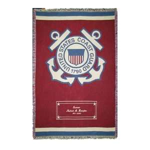  Personalized Service Coast Guard Afghans: Everything Else