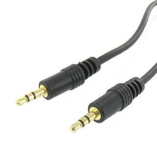 5mm Male to 3.5mm Male Mini Gold Plug Stereo Audio Cable