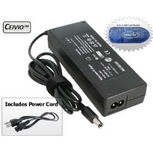  Ceivio(TM) 30W Laptop AC Adapter Battery Charger with Cord 