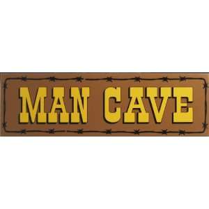    Man Cave Barbwire Measures 5.5x18: Davis & Small: Home & Kitchen
