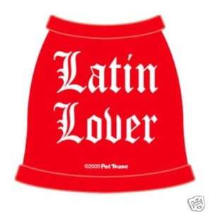  Dog Shirt FUNNY Dog Tank Latin Lover XXXL: Kitchen 