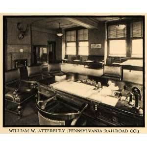  1930 Print William Atterbury Office Decor PA Railroad 