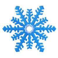 Snowflakes #3 10 Machine Embroidery Designs set 4x4  