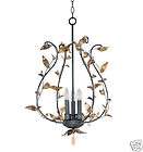 FLAMBEAU LIGHTING LUXE SILVER GOLD PENDANT FIXTURE items in Glitzy 