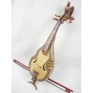 Uyghur Violin Fiddle Xinjiang Khushtar + Case 60cm   FREE 
