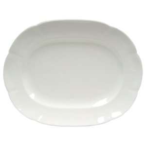  Block China Windsor Bone 12 3/4 Inch Oval Platter Kitchen 