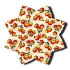 Vintage Country Apple Orchard Fruit Apparel Cotton Sewing Quilting 