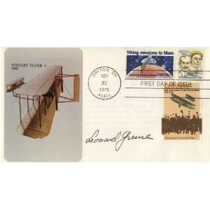  Leonard Greene Autographed Commemorative Philatelic Cover 