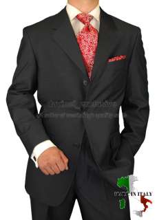 VALENTINO $1598 MENS SUIT WOOL 130 3 CHARCOAL 44R  