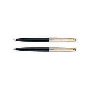  Parker 45 Black Gold Trim with Dome Pen and Pencil Set Parker 