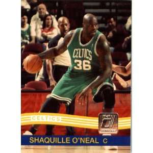 : 2010 / 2011 Donruss # 3 Shaquille ONeal Boston Celtics NBA Trading 