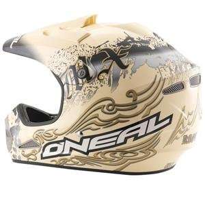  ONeal Racing 707 Kaotic Creme Helmet   X Small/Cream 