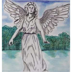   Cheryl Brickner   32x40 inches   Angel In Waiting