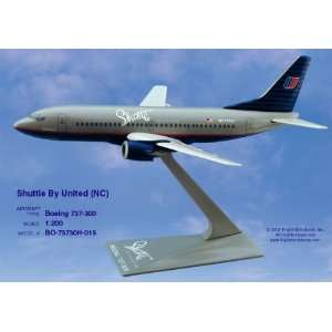   Flight Miniatures Shuttle by United, Boeing 737 300 