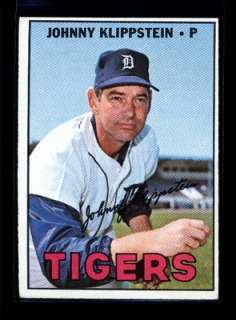 1967 TOPPS #588 JOHNNY KLIPPSTEIN TIGERS EXMINT 24139  