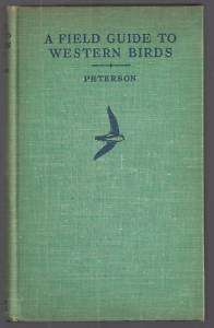 1941 FIELD GUIDE TO WESTERN BIRDS by Roger Peterson  