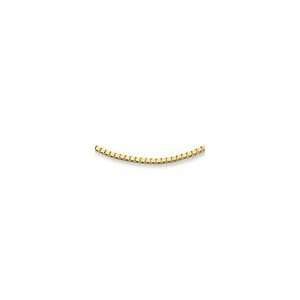   Adjustable Wheat Chain   22 inch 14K Gold 0.85mm 18k body jewelry