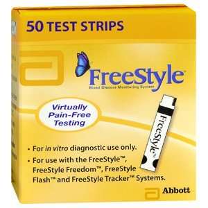   TEST STRIPS 50EA THERASENSE/ TO ABBOTT LABS: Health & Personal Care