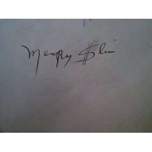  Memphis Slim Blues LP 1961 Signed Autograph Chess 