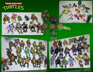 89 91 Teenage Mutant Ninja Turtle TMNT 50 Action Figures and other 