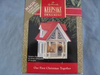 1990 Hallmark OUR FIRST CHRISTMAS TOGETHER Ornament  