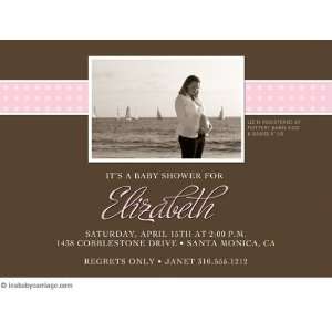   Baby Love Baby Girl Shower Announcement Photocard 5x7 25 Cards Baby
