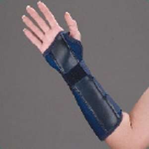 Wrist Splint, Blue Canvas, 4“Hook & Loop Closure, Right, Pediatric