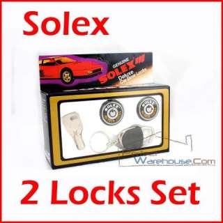 Solex 2 Door Lock Cylinder Round Key Toyota Stout 1986  