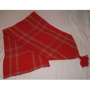   Red Plaid Christmas Holiday 92 Inch Table Runner: Everything Else