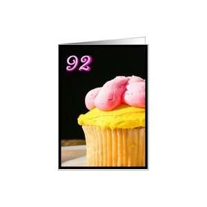  Happy 92nd Birthday Muffin Card Toys & Games