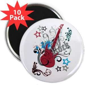  2.25 Magnet (10 Pack) Rock Guitar Music: Everything Else