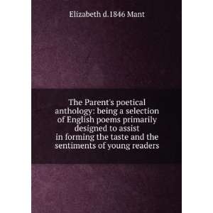   sentiments of young readers Elizabeth d.1846 Mant  Books