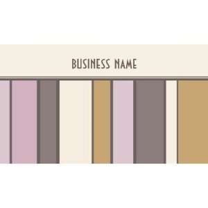  Trendy Stripes Design Business Card: Office Products