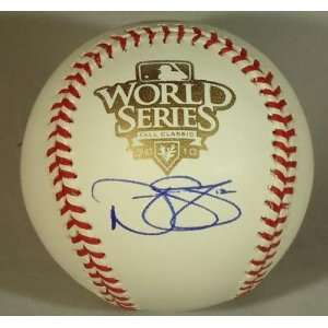   Autographed Baseball   * 2010 World Series   Autographed Baseballs