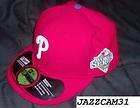 phillies 2008 world series authent ic on field hat 7