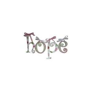  Hope Wooden Wall Letters: Home & Kitchen