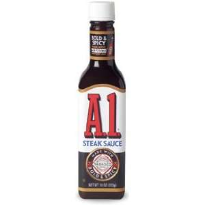 A1 Bold & Spicy Steak Sauce with Tabasco Sauce  10 oz