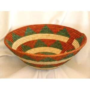  Pueblo Indian Style Basket 19.5 (a28): Home & Kitchen