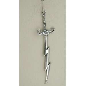  A Magical Lightning Bolt Earring in Sterling SilverA 